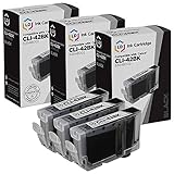 LD Products Compatible Ink Cartridge Replacement for Canon CLI-42BK 6384B002 (Black, 3-Pack) for use...