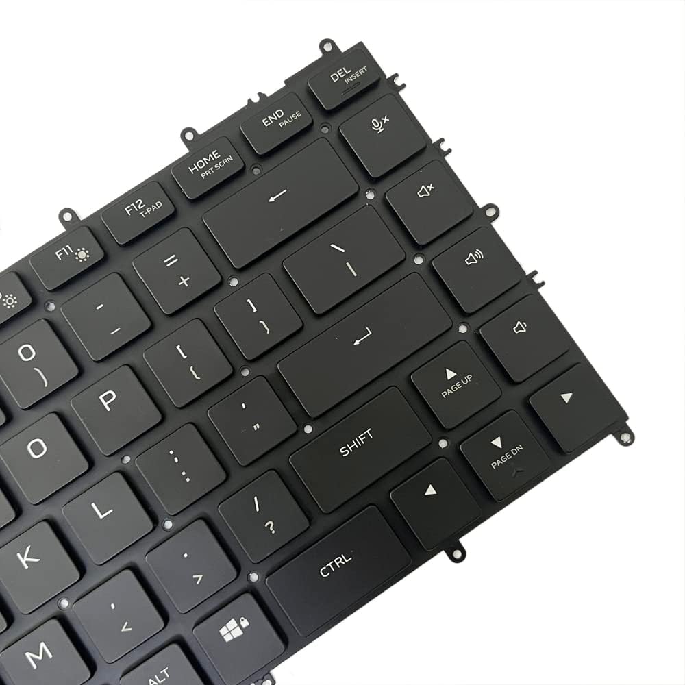 JINTAI US Backlight Backlit Keyboard Replacement for Dell x15 R1 PK133042A01 05C5XP