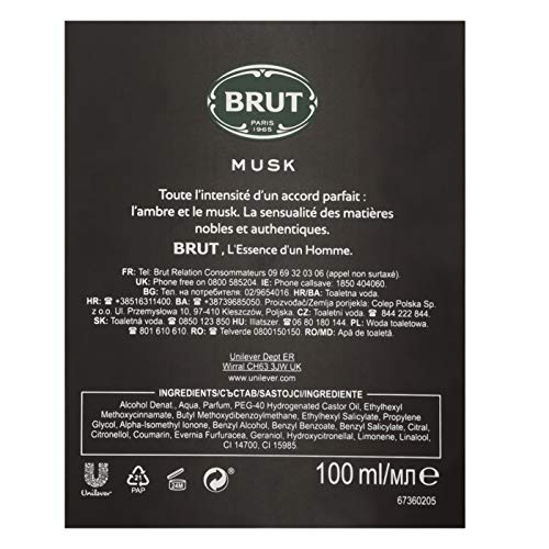 Brut Roh eau de toilette moschus 100 ml
