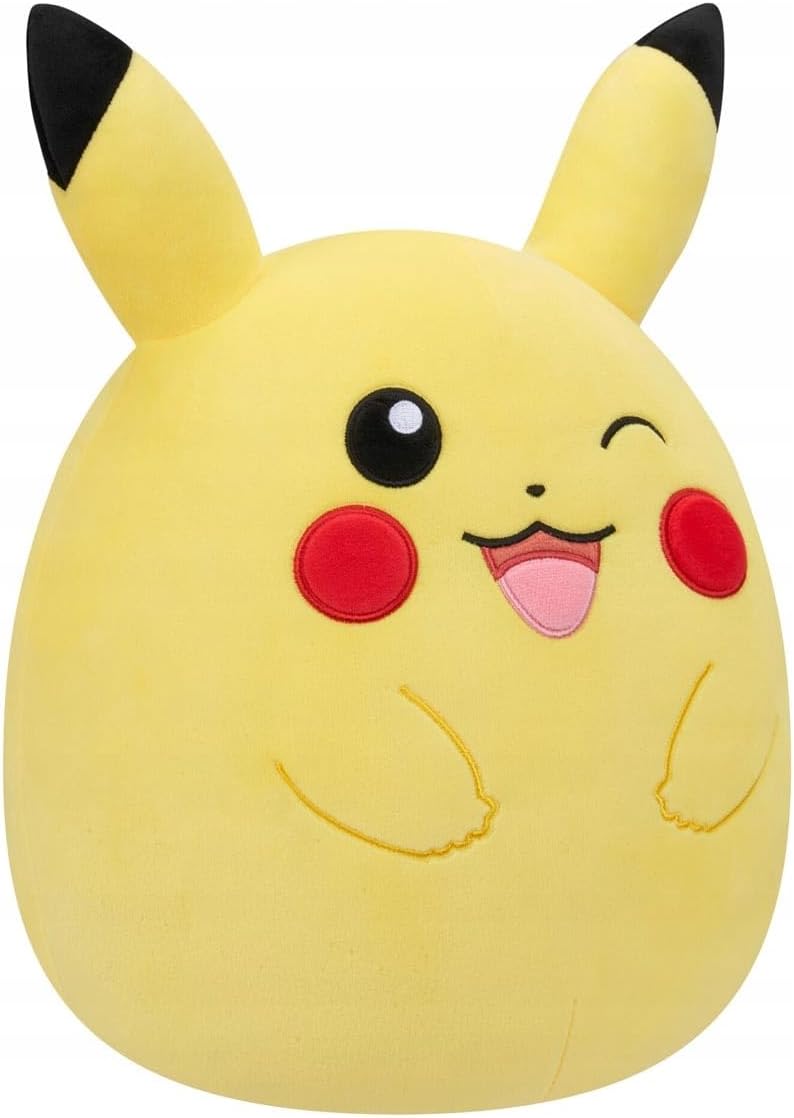 Squishmallows 10-Inch Ultrasoft Stuffed Animal Large Plush Toy, Official Kellytoy Plush (Pokémon Pikachu)