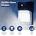 Hyperikon LED Wall Pack Outdoor Light, 15W, Security Wall Sconce Fixture, Photocell Included, Clear, UL