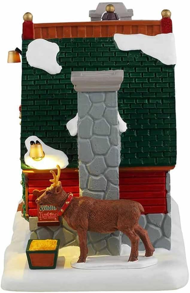 Lemax Santa's Snack Shack, with 4.5V 100Ma Adaptor #45271