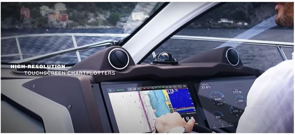 Garmin 010-02366-61 GPSMAP 943xsv SideVü, ClearVü and Traditional Chirp Sonar with Mapping - 9", Navionics+