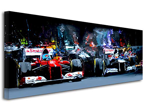DECLINA, Tableau décoratif, Toile Murale, Tableau Salon Deco, Tableau sur Toile imprimée F1 Ambiance, 80x30 cm Cover