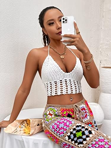 crochet top shein
