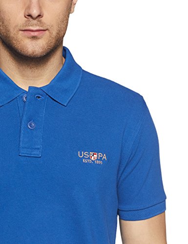 Image of U.S. POLO ASSN. Men Regular Fit Polo USTS5813L Classic Blue Classic Blue L