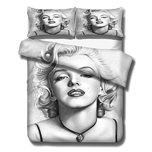 FWDDDEQ® Ropa De Cama 3D Estrellas Europeas Y Hermosas 220X240 Cm Digital Impresión Funda Nórdica Y Funda De Almohada Juegos De Cama Chico - Antialérgico Cómodo Suave Fácil De Limpiar