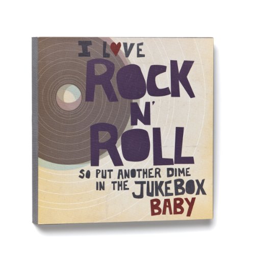 Lyricology I Love Rock N' Roll Wall Art