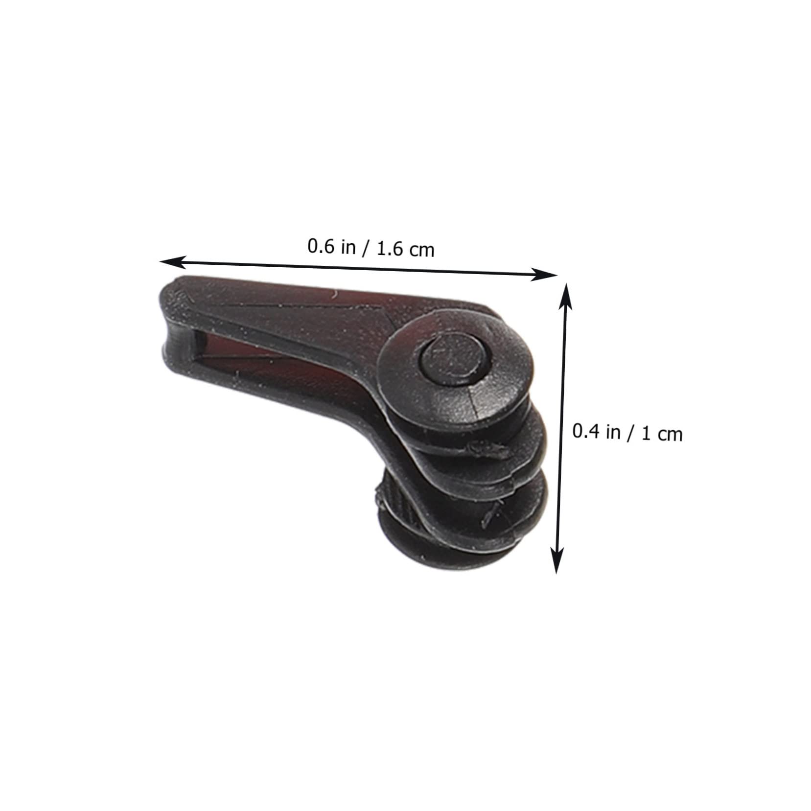 Gogogmee 1 Set Wear Resistant Fishing Hook Keepers with Rubber Rings Durable Bait Holder for Reliable Fishing Convenient Design for Easy Use