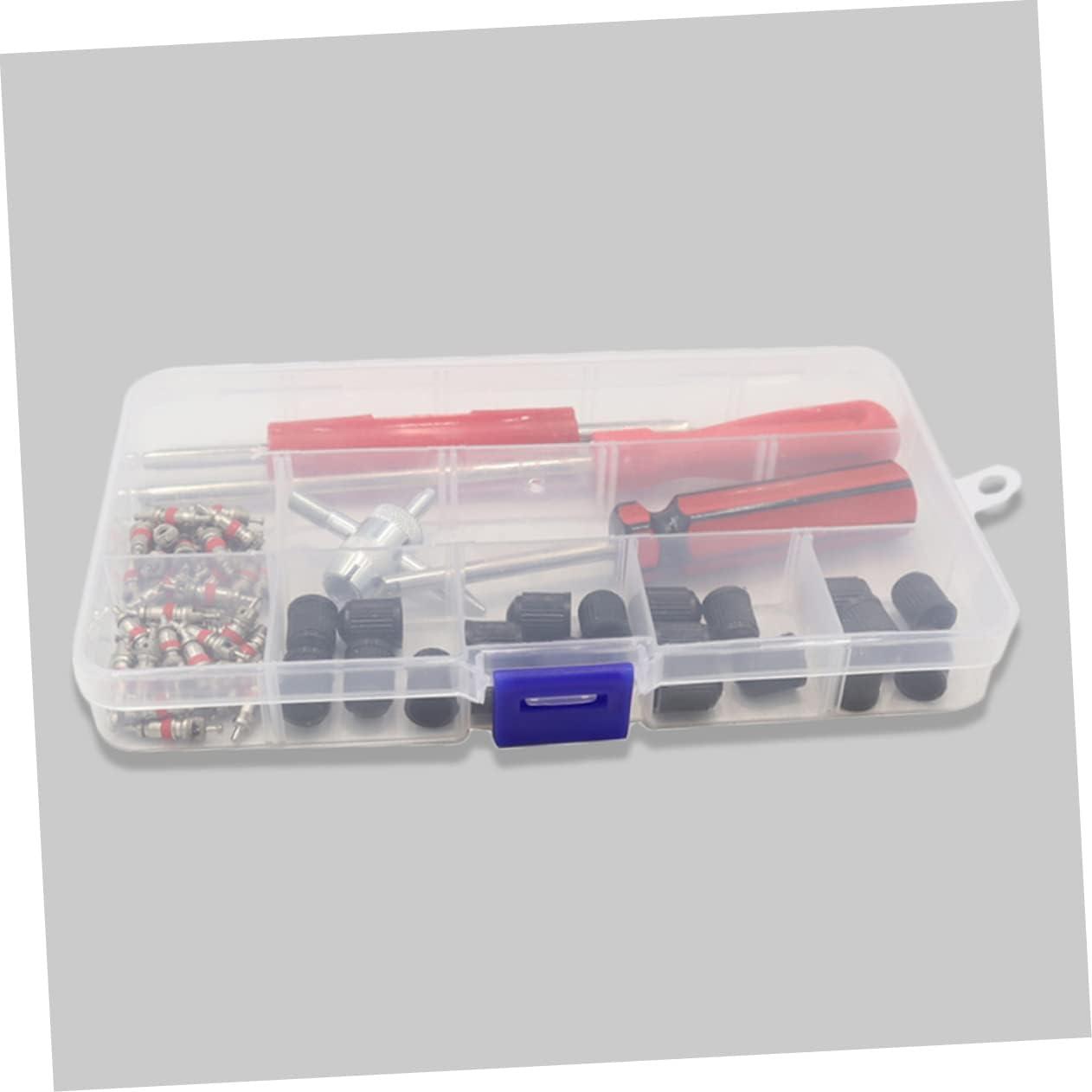 Amosfun 1Set Single Head Valve Core Removal Tool Compact Tire Stem Installer Kit for Easy Tire Maintenance and Repair