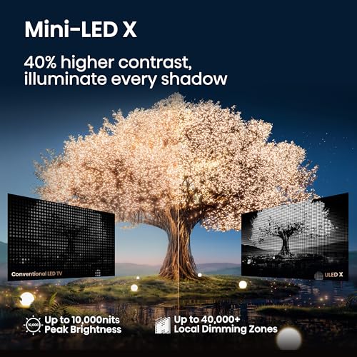 Image of Hisense 110 inch Mini-LED Premium Flagship ULED X Series 4K UHD Google Smart TV (110UX) - MiniLED X, Up to 10k Brightness, QLED, 144Hz, Dolby Vision Atmos, HDR10+, 4.2.2 Ch Audio, Voice Control, Alexa