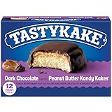Tastykake, Kandy Kakes Dark Chocolate Peanut Butter MP Comm Snack Cake, 8 oz