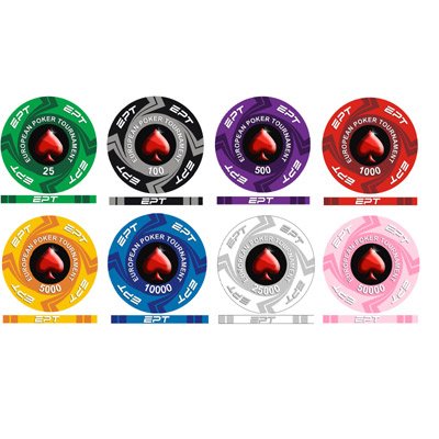 Sample pack fiches in ceramica EPT Replica 2011