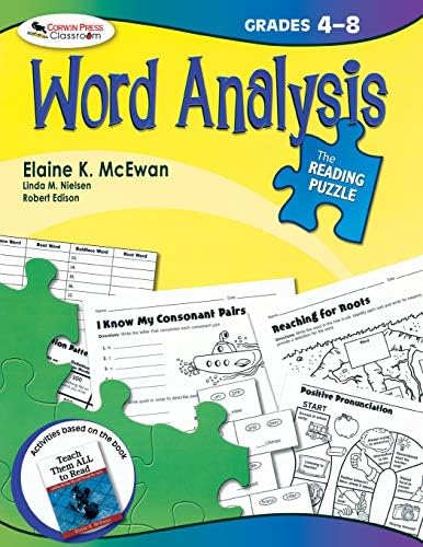 The Reading Puzzle: Word Analysis, Grades 4-8