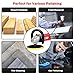 Goplus 7 Inch Electric Car Polisher 6 Variable Speed Buffer Waxer Sander Detail Boat w/Case (Complete Set)