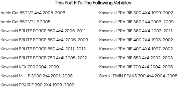 Tusk Primary Clutch Puller Compatible with Kawasaki Brute Force 650 4x4i 2006-2012/750 4x4i 2005-2012/PRAIRIE 650 2003-2003