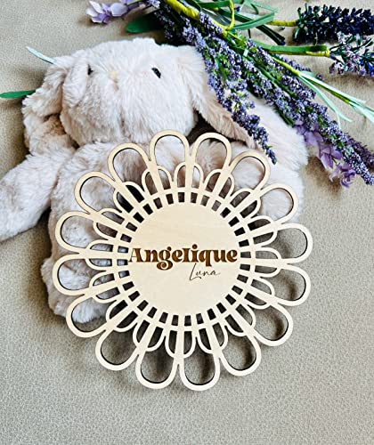 Baby Birth Announcement Sign, Boho Baby Arch Name Sign, Baby Shower Gift, Boho Birth Announcement, Rattan Name Sign, Boho Baby Name Sign #TOP4
