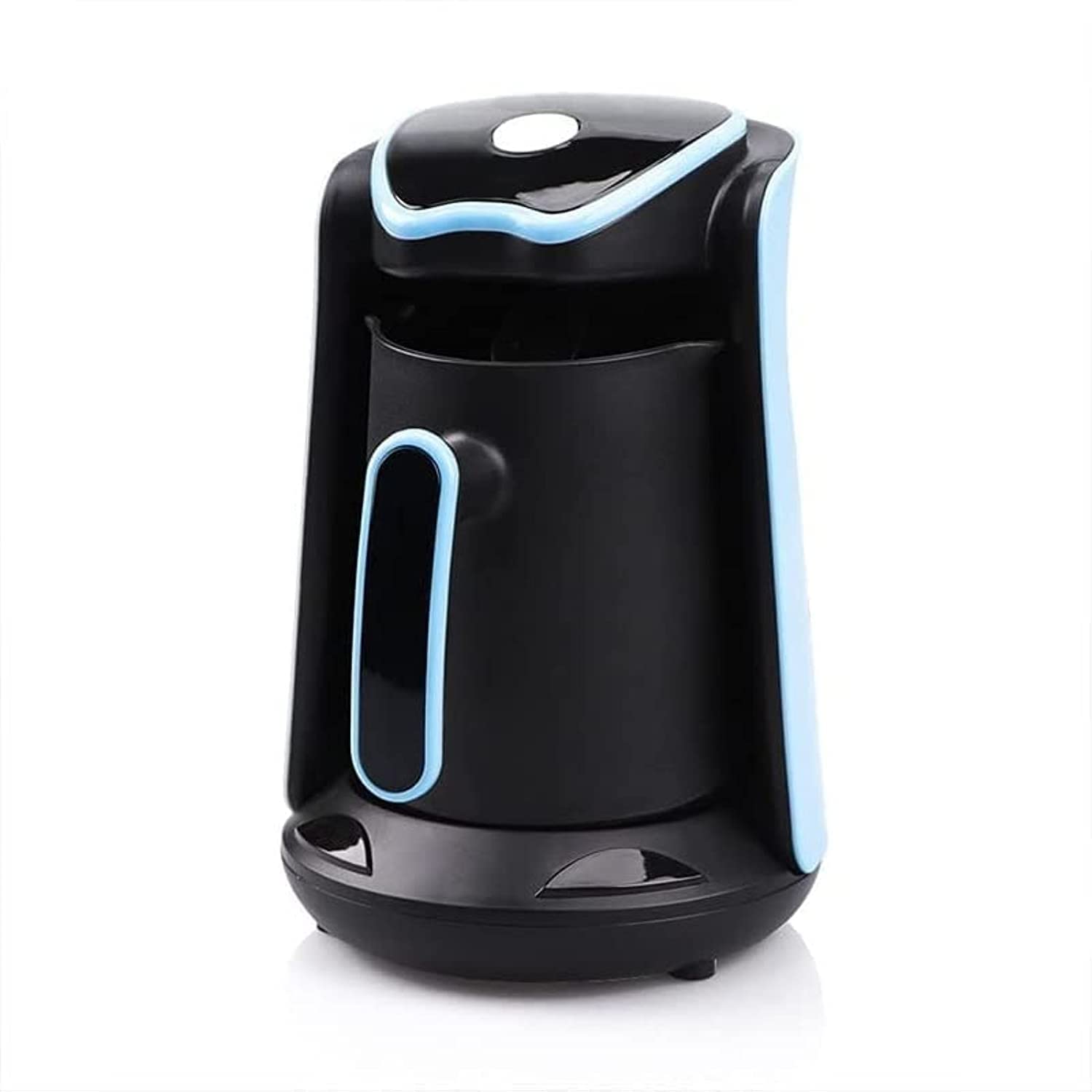 Turkish Coffee Expresso Maker Machine Cordless Electric Coffee Maker For Office Home Café Portable Travel Kettle For Easy Coffee Making Maker Coffee Pot Cafe Machine (Sky Blue, Turkish)