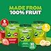 GoGo squeeZ Applesauce and Fruit Puree Variety Pack, Apple, Banana & Strawberry, 3.2 oz (Pack of 20), Unsweetened Fruit Snacks for Kids, Gluten Free, Nut Free, BPA Free Pouches (Packaging May Vary)