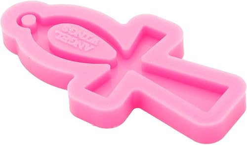 Miniatura 2 de Molde de llavero de resina con forma de cruz súper brillante, resina epoxi, moldes de silicona, moldes de manualidades de resina, moldes para