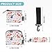 Delicate Cartoon Armadillo Red Women's Card Cases Change Holder Mini Fashion Card Money Holder with Wristlet Strap for Women 2 Pcs