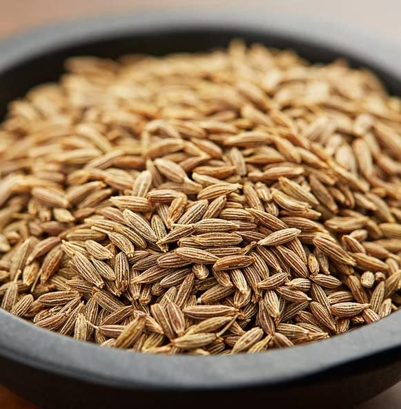 Semillas de comino 8 onzas - Tarro de semillas Jeera con tapa de coctelera semillas enteras para hummus topos curries y platos a base de carne