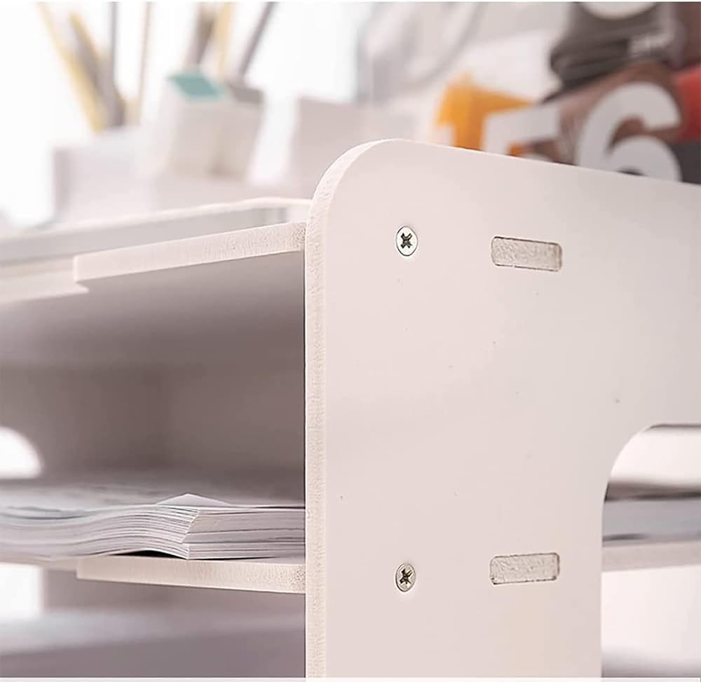 Soporte de papel A3 – Bandeja de escritorio extra grande y organizador de archivos de revistas para la escuela y la oficina, ideal para organizar documentos y archivos