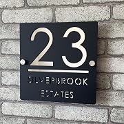 Placa de Número de Casa Personalizada 3D en…