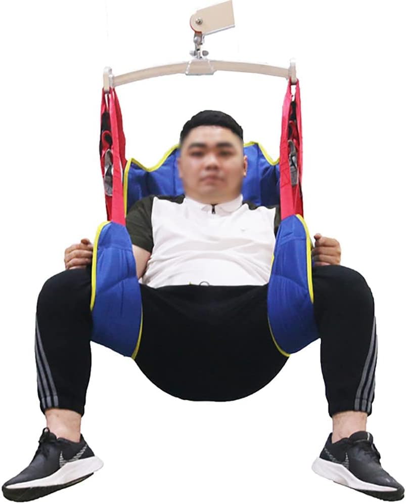 Patient Lift Toileting Sling Large Sling for Shower Home Use Transfer Belt Toileting Sling Walking Standing Aids Carrier Patient Lifter Divided Leg Sling for Nursing, Elderly Large