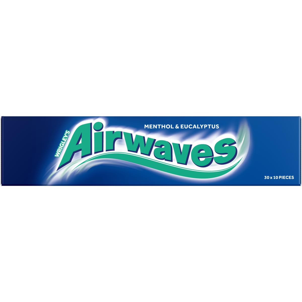 AIRWAVES - Chewing-gum Menthol Extrême sans sucres - Grand format contenant 60 paquets de 10 dragées - 420g
