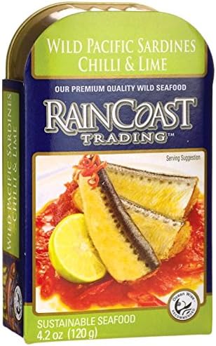RAINCOAST TRADING CO Sardines Chilli And Lime, 4.2 OZ