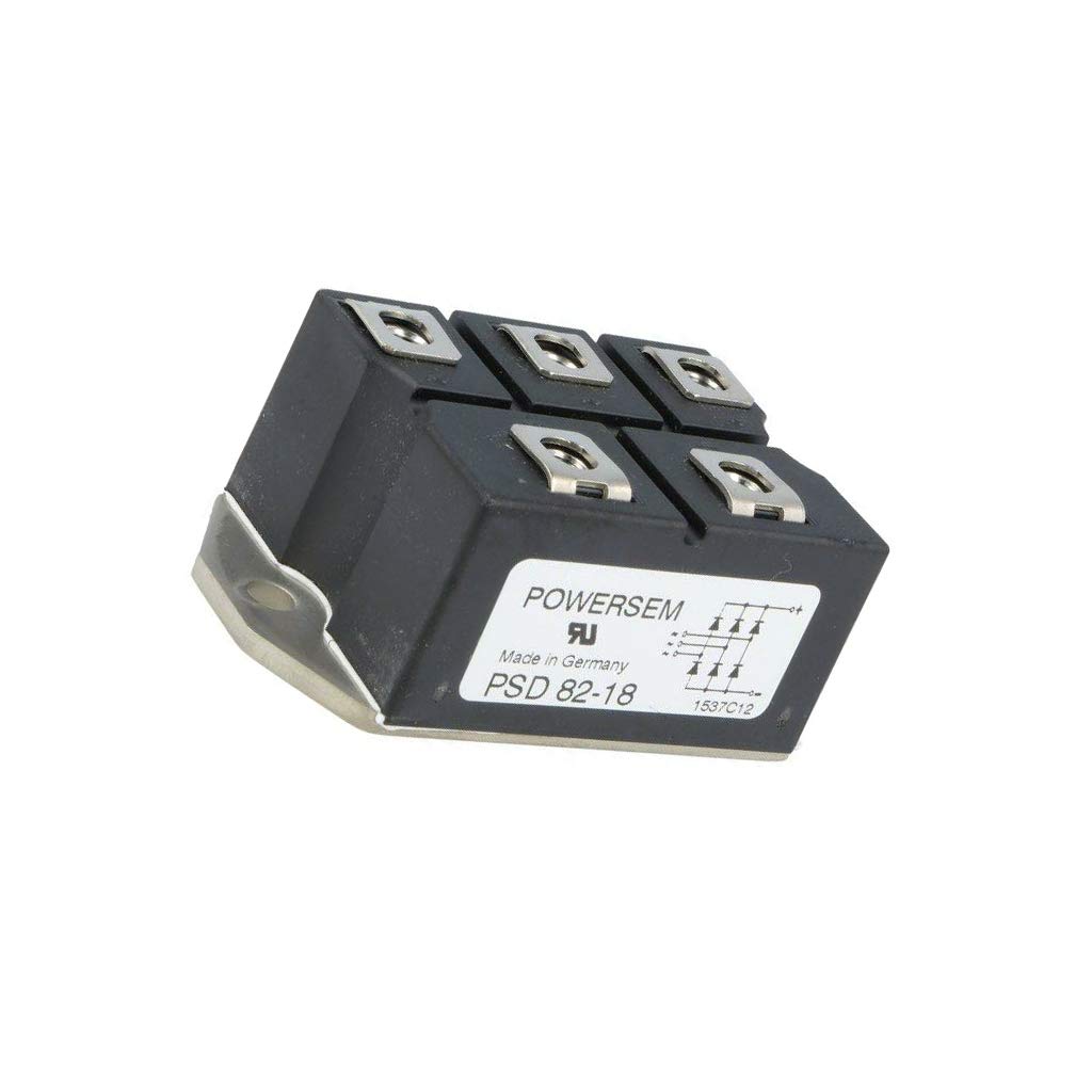 PSD 82/18 Three-Phase Bridge Rectifier Urmax: 1.8kV If: 88A Ifsm: 750A POWERSEM