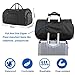 Convertible Travel Garment Bag,Carry on Garment Duffel Bag for Men Women - 2 in 1 Hanging Suitcase Suit Business Travel Bag