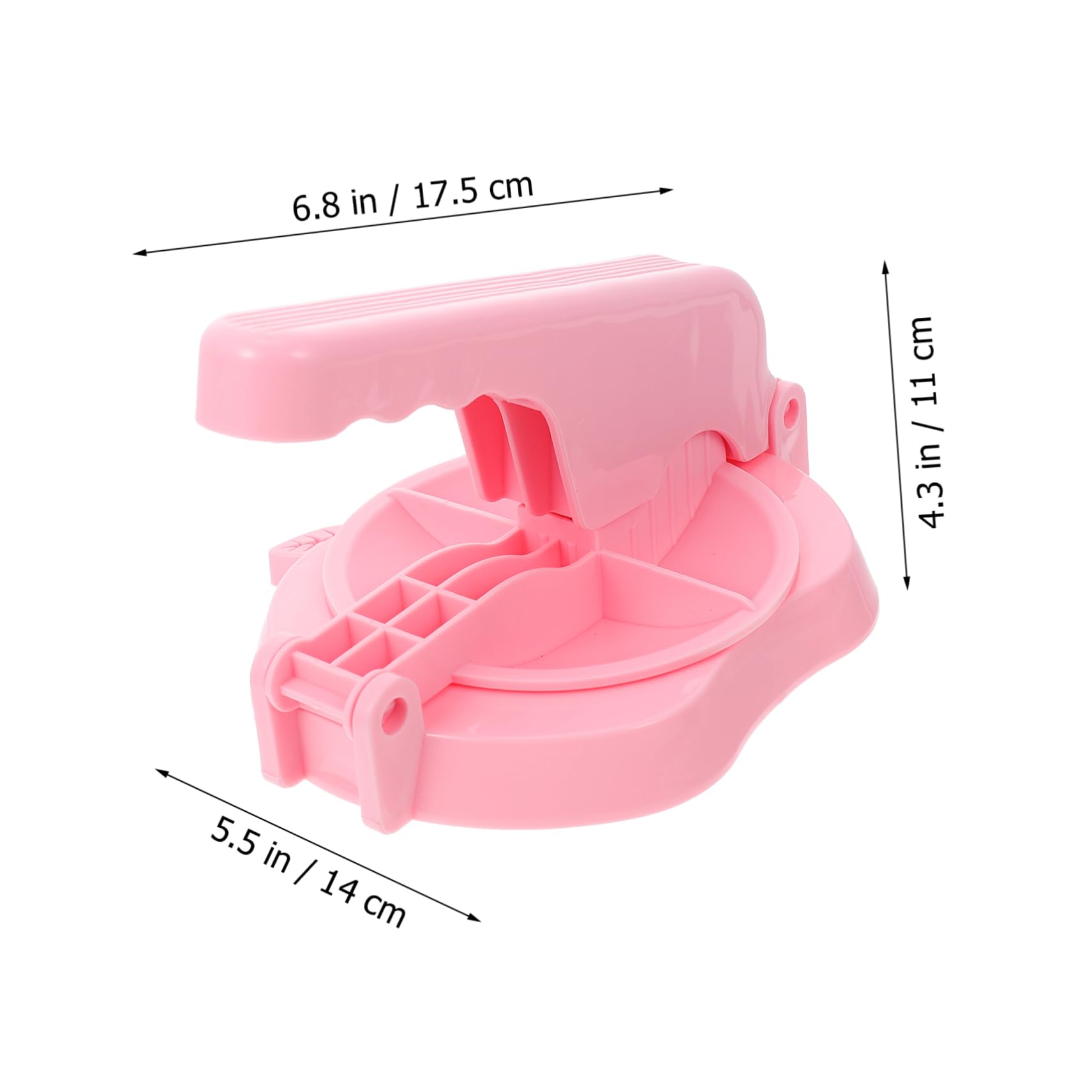 Zerodeko Dumpling Tools Simple Dumpling Wrapper Mold Dough Pressing Tool Useful Kitchen Gadget Easy Operation