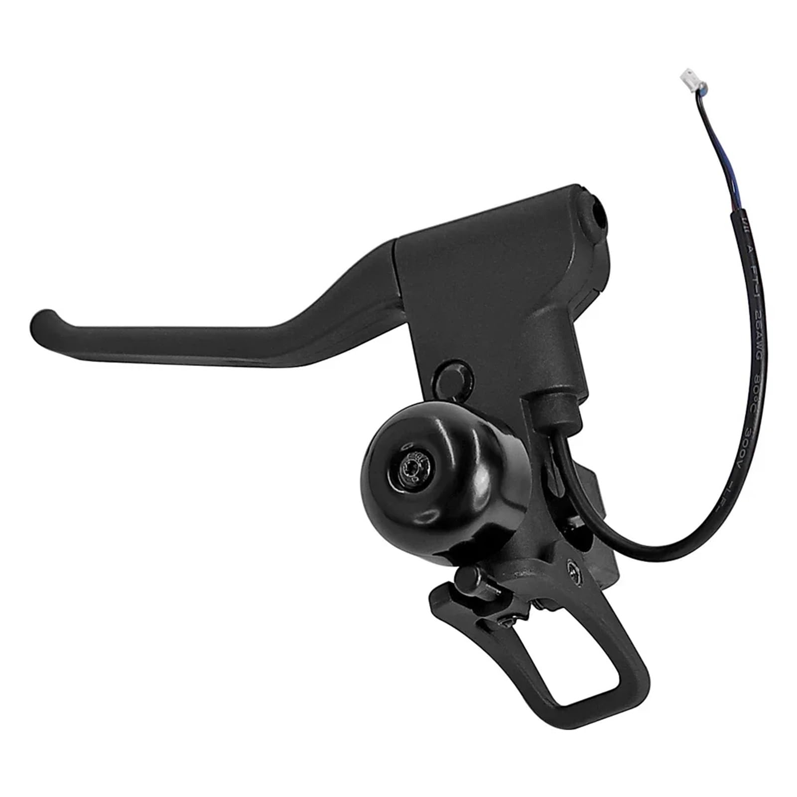 XEDLAMP Electric Scooter Handbrake Assembly 2 in 1 Electric Scooter Brake Handle Lever with Bell Ring for Ninebot F20 F25 F30 F2plus, for Max G30
