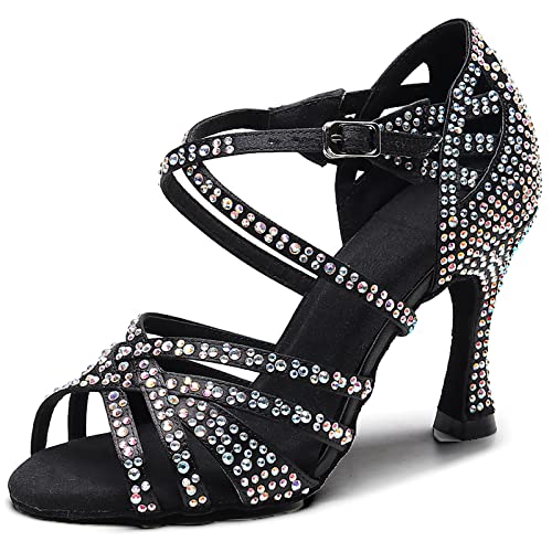 Chaussures de danse à talons hauts stables pour danses latines