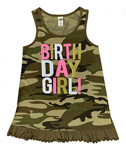 Image of SoRock Birthday Girl Shirt Toddler Kids Glitter