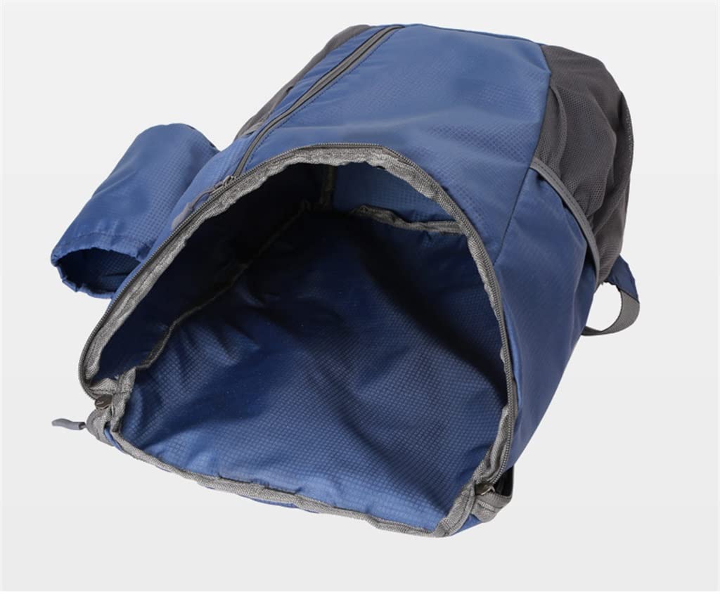 15L Portable Foldable Backpack Folding Mountaineering Bag Outdoor Riding Backpack Travel Backpack(D)