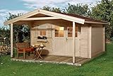 Weka Gartenhaus 136 Gr. 1 Vordach 200 cm