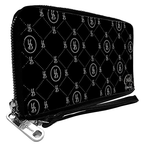 Buckle-Down Women's Pu Zip Around Wallet Rectangle-Cruella De Vil, 7.5"X4.5" #TOP24