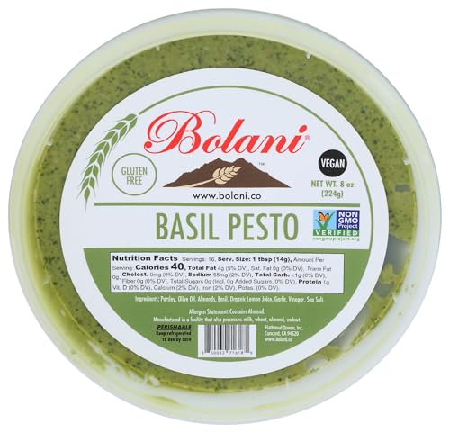 BOLANI Basil Pesto, 8 OZ