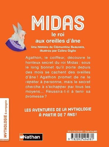 Midas, le roi aux oreilles d'âne - Mythologie & compagnie - Dès 7 ans – vue 2