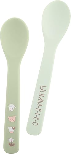 Miniatura 4 de Stephen Joseph Juego de cucharas de silicona, tiburón