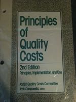 Principles of Quality Costs 0873890191 Book Cover