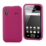  MCA MURUB0014 - Funda en silicona rosa para Samsung Ace S5830