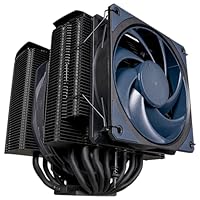 Cooler Master MasterAir MA824 Stealth 8本ヒートパイプ デュアルタワー&ファン LGA1700・AM5・AM4対応 空冷CPUクーラー MAM-D8PN-318PK-R1 FN1995