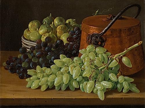 Impression d'art mural nature morte Melendez une toile de prestige de 60x90cm