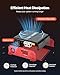 VEVOR Monoblock Car Amplifier, 3000W RMS MAX, 1/2/4 Ohm Stable, 1-Channel Class D Car Audio Amplifier with Remote Subwoofer Level Control, Low Pass Filter and Bass Boost, Volume Controller Included