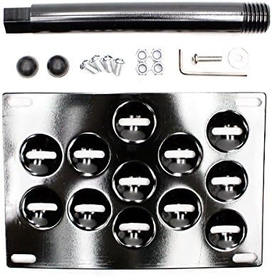 Rev9 LPA-NS-032_1 License Plate Mounting Kit for Infiniti G37S Coupe 10-14