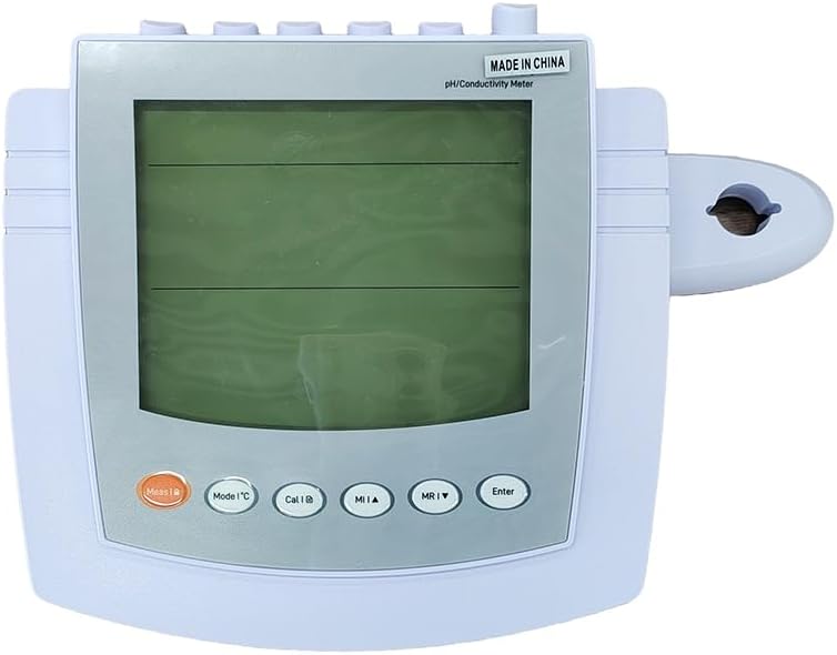 Benchtop Multi-Parameter Water Quality Analyzer for Measuring PH MV Conductivity TDS Temperature with Conductivity Standard Solution 1 to 5-Point Calibration